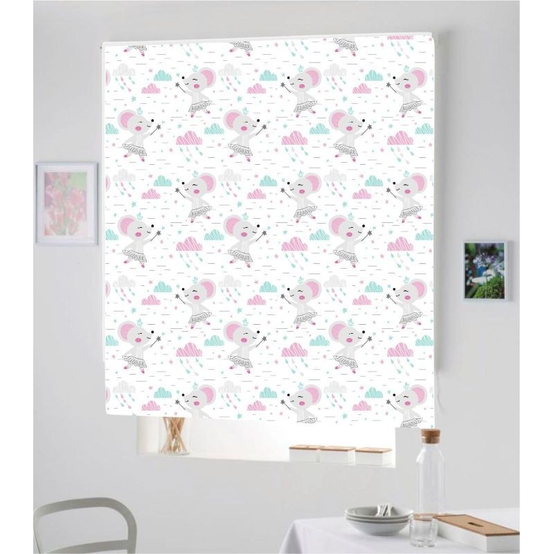Estores Infantiles Estampado Ratoncita Estores Infantiles Estampado Ratoncita