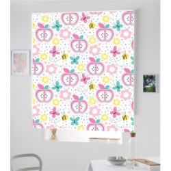 Estores Infantiles Estampado Manzanas 002