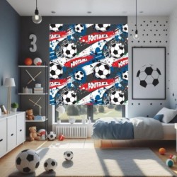 Estores Infantiles Estampado Futbol 015- Estores infantiles Futbol- Estores Juveniles Futbol- Estores Infantiles niño