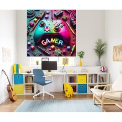 Estores Juveniles Gamer 04- Estor enrollable Juvenil- Estores Juveniles Adolescentes- Estor Juvenil Chico o Chica