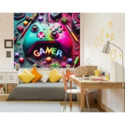  Estores Juveniles Gamer 04- Estor enrollable Juvenil- Estores Juveniles Adolescentes- Estor Juvenil Chico o Chica