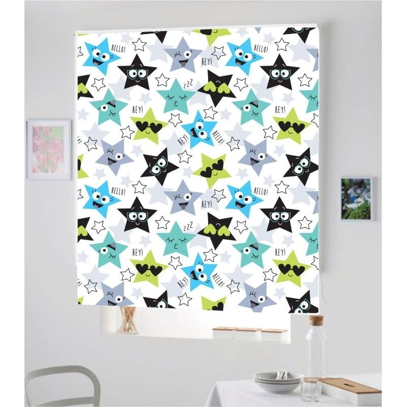 Estores Estampados Infantiles Estrellitas Niño Estores Estampados Infantiles Estrellitas Niño