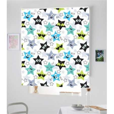 Estores Estampados Infantiles Estrellitas Niño