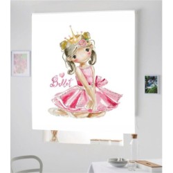 Estores Infantiles Personalizados Princesa Ballet