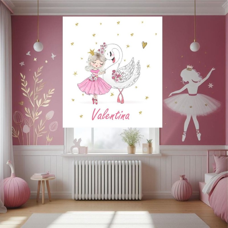 Estores Infantiles Personalizados - Estor Infantil Niña dibujo Bailarina 050- Estor Infantil Baratos Estores Infantiles Personalizados - Estor Infantil Niña dibujo Bailarina 050- Estor Infantil Baratos
