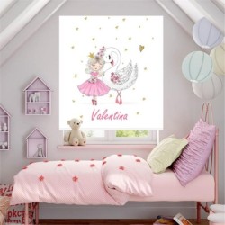  Estores Infantiles Personalizados - Estor Infantil Niña dibujo Bailarina 050- Estor Infantil Baratos