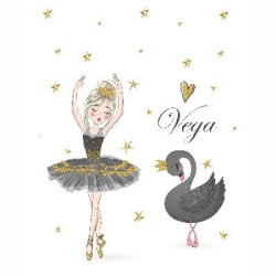  Estores Infantiles Niña Personalizados- Estores Infantiles Niña Ballet Cisne 040 - Estor habitacion infantil niña