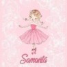  Estores Infantiles Personalizados Bailarina 306