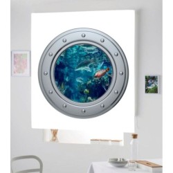 Estores Infantiles Ojo de Buey Mar 001