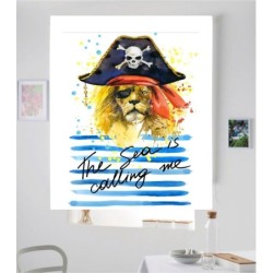 Estores Infantiles Pirata Leon
