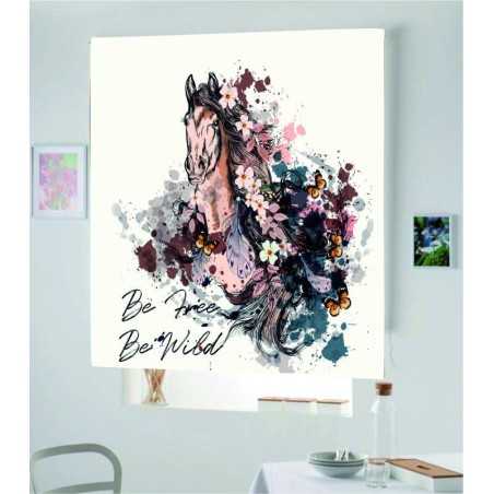 Estores Juveniles Caballo 001