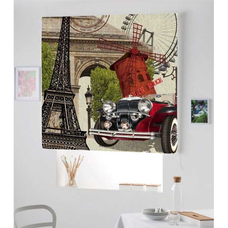 Estores Decorativos Ciudades Paris 108