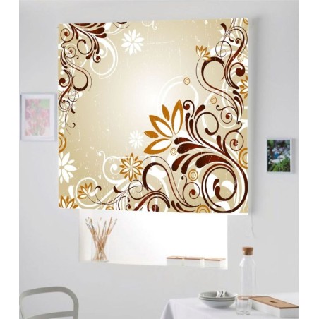Estores Estampado Flores 015