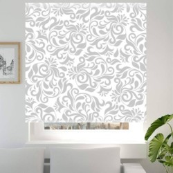  Estores Estampado Floral 001- Estores enrollables Salon