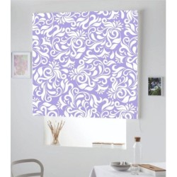  Estores Estampado Floral 001- Estores enrollables Salon