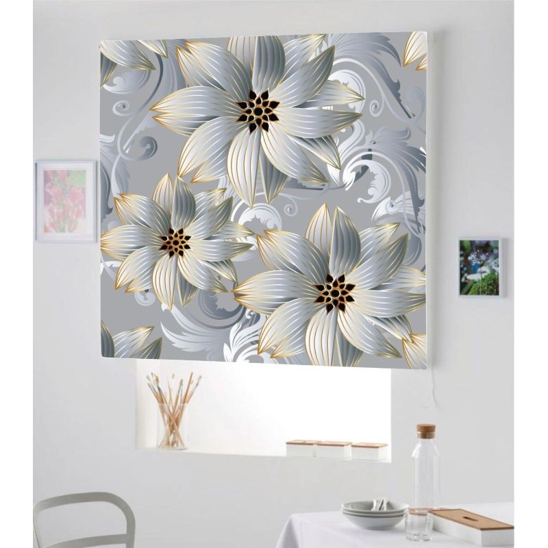 Estores Estampado Flores 009 Estores Estampado Flores 009