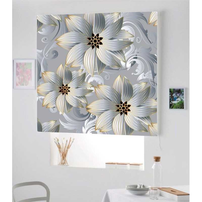 Estores Estampado Flores 009