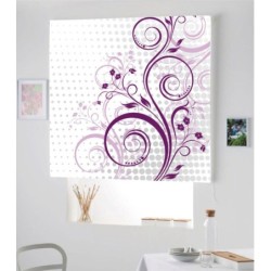 Estores Estampado Flores 014