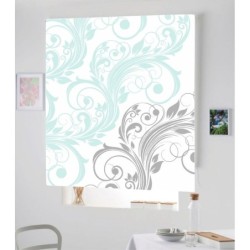  Estores Estampado Flores 013