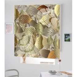 Estores Estampado Flores 3D-018