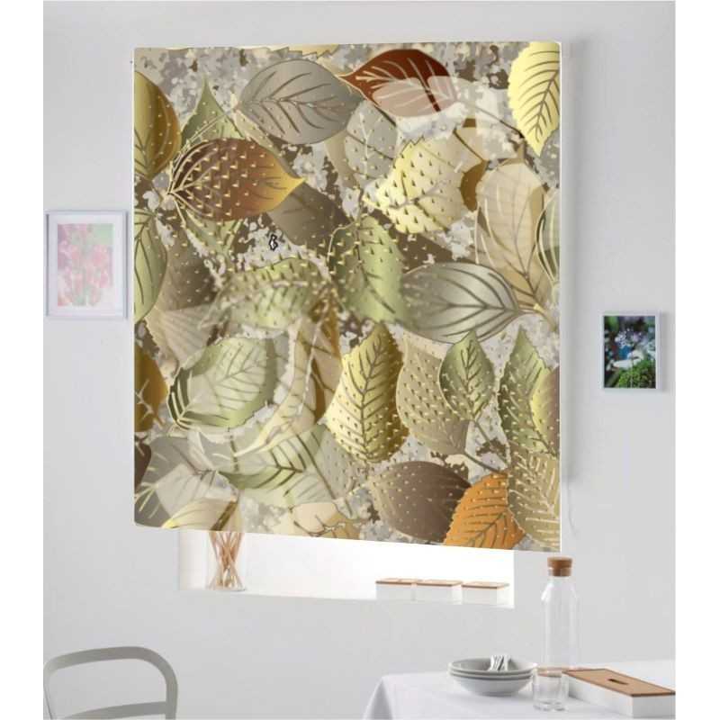Estores Estampado Flores 3D-018