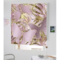 Estores Estampado Flores 3D-019