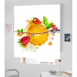  Estores Cocina Fruta 004- Estor para cocina Naranja- Estores enrollables para Cocina- Estor para cocina Baratos