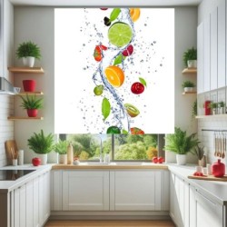  Estores Cocina Fruta 001- Estor Enrollable Cocina de Frutas- Estor para Cocina Baratos