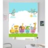  Estores Infantiles Unisex Tren 005. - Estores infantiles Niño o Niña.
