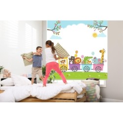  Estores Infantiles Unisex Tren 005. - Estores infantiles Niño o Niña.