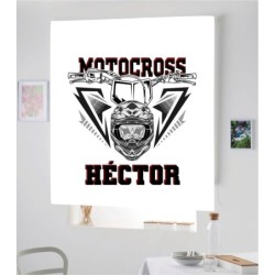 Estores Juveniles Personalizados Motocross 001