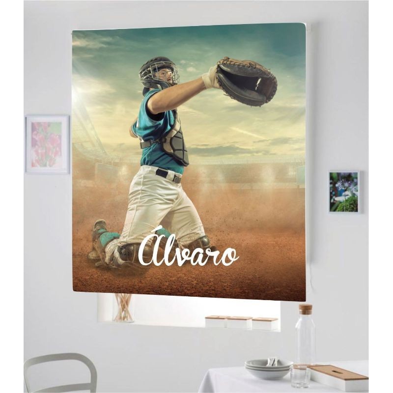 Estores Juveniles Personalizados Baseball 001 Estores Juveniles Personalizados Baseball 001