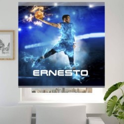 Estores Juveniles Personalizados Baloncesto 002- Estores Juveniles Chicos