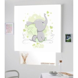  Estores Infantiles Niña Personalizados Elefante Alicia - Estores Enrollables Infantiles Niña Animales. Estor Infantil bebe niña