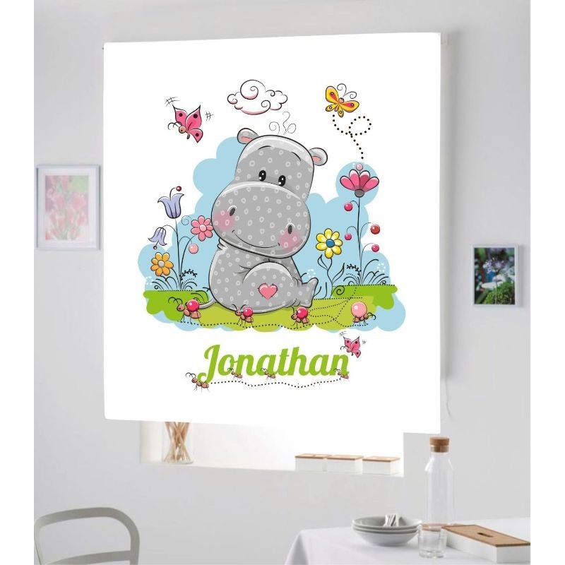 Estores Infantiles Personalizados Bebe Hipo 02- Estores infantiles niño- Estor Infantil dibujo Hipopotamo Estores Infantiles Personalizados Bebe Hipo 02- Estores infantiles niño- Estor Infantil dibujo Hipopotamo