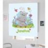  Estores Infantiles Personalizados Bebe Hipo 02- Estores infantiles niño- Estor Infantil dibujo Hipopotamo