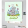  Estores Infantiles Personalizados Bebe Hipo 02- Estores infantiles niño- Estor Infantil dibujo Hipopotamo
