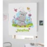  Estores Infantiles Personalizados Bebe Hipo 02- Estores infantiles niño- Estor Infantil dibujo Hipopotamo