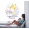  Estores Infantiles Personalizados Bebe Hipo- Estor Infantil Niña Dibujo Animales Hipopotamos. Estor Infantil Bebe