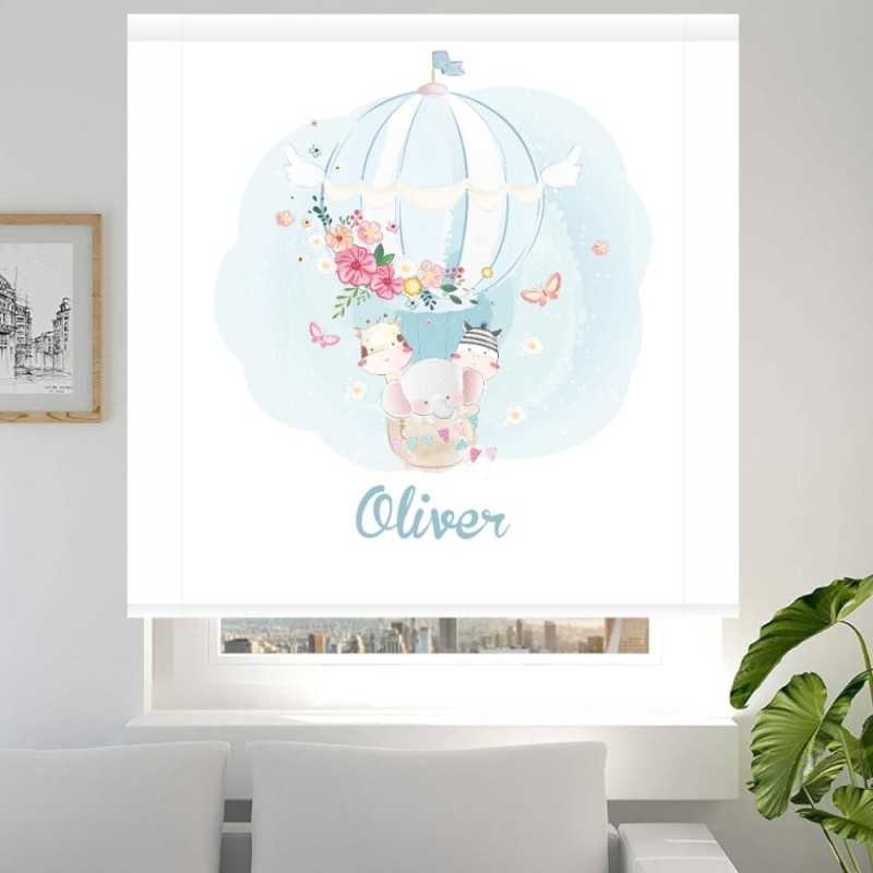  Estores Infantiles Personalizados Bebe Globo