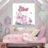  Estores Infantiles Personalizados Niña Rabbit- Estores Infantiles Niña-