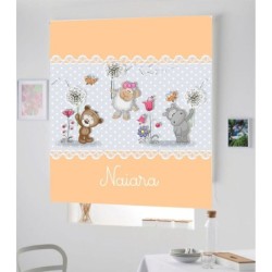  Estores Infantiles Personalizados Dibujo Animales 009- Estores infantiles Unisex Animales- Cortinas y Estores Infantiles bebe