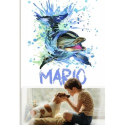 Estores Infantiles Personalizados Animales Delfin- Estor infantil niño Animales