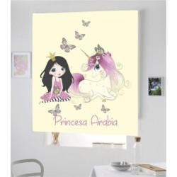  Estores Infantiles Personalizados Princesa Arabia- Estores Infantiles Niña- Estores infantiles dibujos Princesa