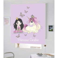  Estores Infantiles Personalizados Princesa Arabia- Estores Infantiles Niña- Estores infantiles dibujos Princesa