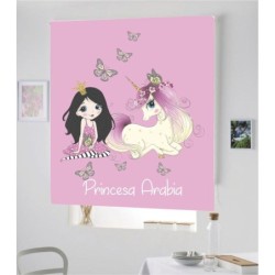  Estores Infantiles Personalizados Princesa Arabia- Estores Infantiles Niña- Estores infantiles dibujos Princesa