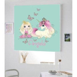  Estores Infantiles Personalizados Princesa Unicornio