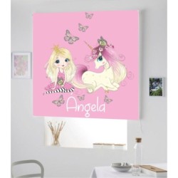  Estores Infantiles Personalizados Princesa Unicornio