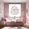  Estores Infantiles Personalizados Niña Jirafa 01- Estores Infantiles Niña- Estores Infantiles Cuarto Bebe Rosa