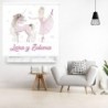  Estores Infantiles Niña Personalizados Bailarina y Unicornio - Estores Infantiles Unicornio- Estores Infantiles habitacion niña